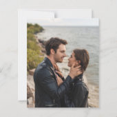 2-Foto-Black-Gold-Agate Einladung zur Hochzeit (Rückseite)