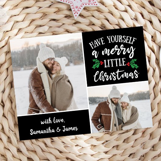 2 Foto-Collage Frohe Weihnachten