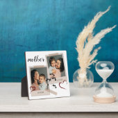 2 Foto Collage Mutter Geschenk Modernes, elegantes Fotoplatte (InSitu)