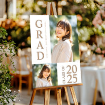 2 Foto Collage White Beige Abschluss Willkommen