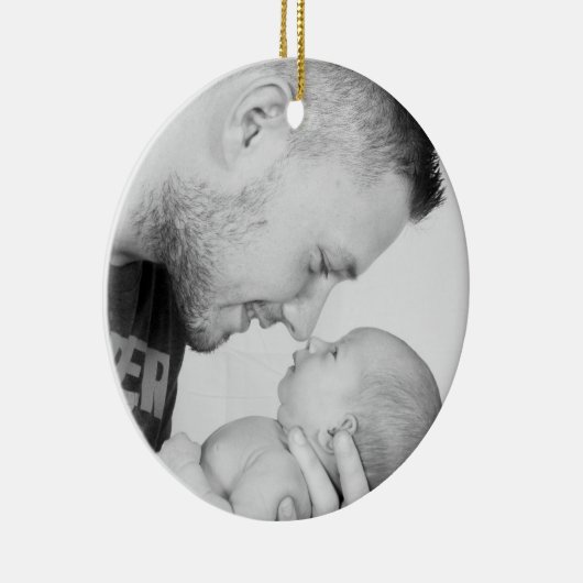 2 Foto Doppelseitig Keramik Ornament (Rechts)