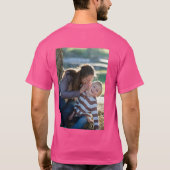 2 Foto Doppelseitig T-Shirt (Rückseite)