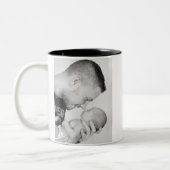 2 Foto Doppelseitig Zweifarbige Tasse (Links)