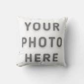 2 Foto Doppelseitige DIY-Vorderseite Kissen (Vorderseite)