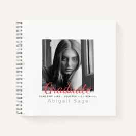 2 Foto Einfach Moderner Minimalistischer Abschluss Notizblock