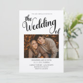 2 Foto Einladung zur Einladung zur Einberufung (Stehend Vorderseite)