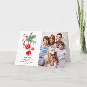 2 FOTO Elegante Rote Kirche Santa Maria degli Angi Feiertagskarte