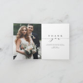 2 Foto für immer Dankeschön Hochzeit Dankeschön Ka Dankeskarte (Innenseite)