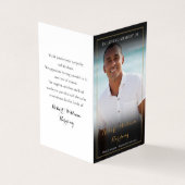 2 Foto Gedenkstätte geflochtene Gebetskarten Visitenkarten (Vorderseite)