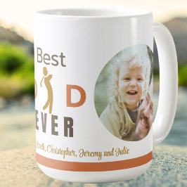 2 Foto Golf Bester Vater Cool Neuer Tag der Märche Kaffeetasse