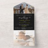 2 Foto in einer Einladung, UAWG All In One Einladung (Innen Boden)