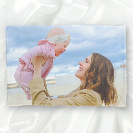 2-Foto-Kissengehäuse beidseitig Kissenbezug