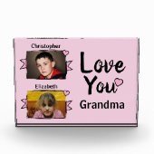 2 Foto Liebe dich Oma rosa (Vorderseite)