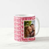 2 Foto Liebe Typografie Kaffeetasse (VorderseiteRechts)