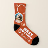 2-Foto-Mama Beste Dog-Socken Socken (Links - Innen)