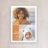 2 Foto Minimal Weihnachten Weihnachten Terracotta