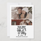 2 Foto Minimalistische Schneeflocken Weihnachten M (Vorderseite)