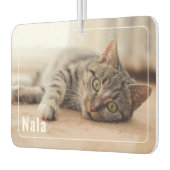 2 Foto Name Custom Pet Frame Autolufterfrischer (Links)