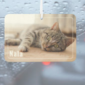 2 Foto Name Custom Pet Frame Autolufterfrischer