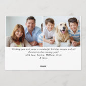 2 FOTO Roter Kardinal Holly Berry Weihnachten (Rückseite)