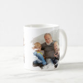 2 Foto-Scribble-Rahmenvorlage personalisiert Kaffeetasse (VorderseiteRechts)