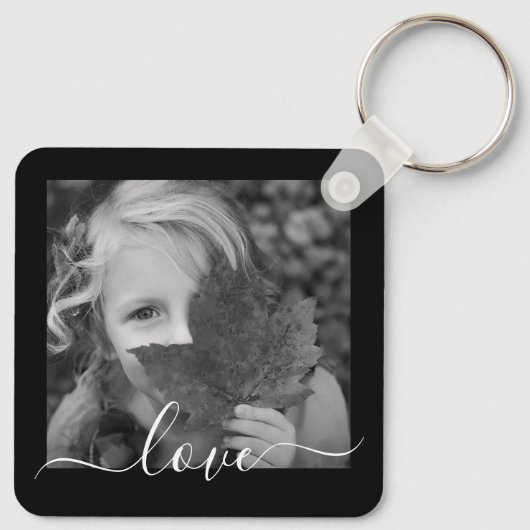 2-Foto-Tastenkombination für doppelseitige Vorlage Schlüsselanhänger (Rückseite)