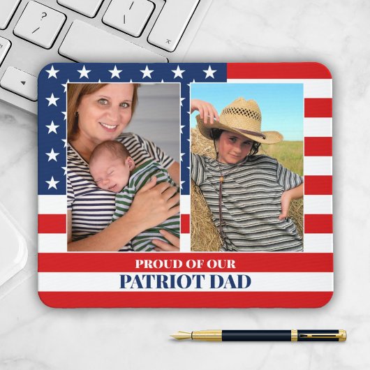 2 Foto Template Patriot Pater Familie Maus Pad Mousepad