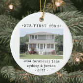 2 Foto Unsere erste Zuhause Moderne Minimale Hausw Keramik Ornament