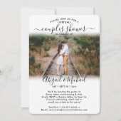 2 Foto Virtual Coups Brautparty per Mail Einladung (Vorderseite)