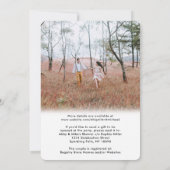 2 Foto Virtual Coups Brautparty per Mail Einladung (Rückseite)