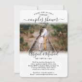 2 Foto Virtual Coups Brautparty per Mail Einladung (Vorderseite)