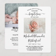 2 Foto von Virtual Baptism Christening Boy or Girl
