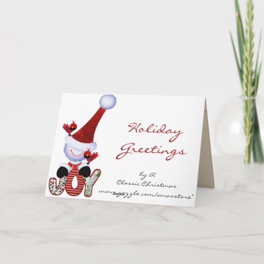 2 Foto Weihnachtskarten Feiertagskarte (Rückseite)