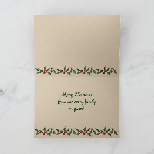 2 Foto Weihnachtskarten Feiertagskarte (Innenseite)