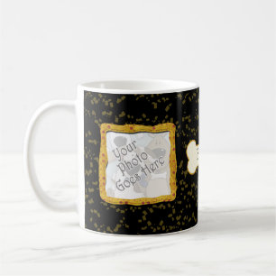 2 Foto Whimsical Dog Polka Dot Confetti Keepake Kaffeetasse