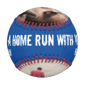 2 Foto Zuhause Lauf Vater Vatertag Baseball (Rückseite)