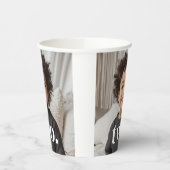 2. Foto zum Geburtstag - zwei Pappbecher (Links)