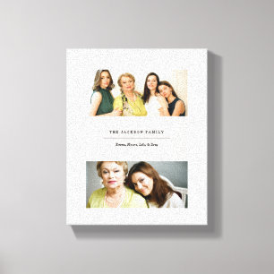 2 FotoCollage Print Leinwanddruck