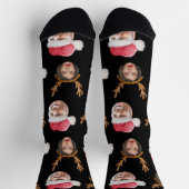 2 Fotocollage Santa und Reinreder Socken (Oben)