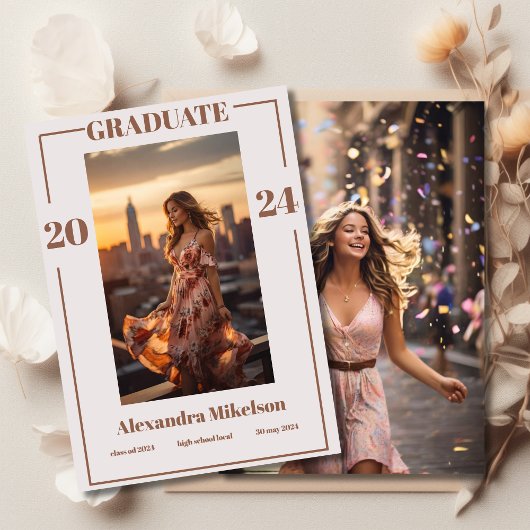 2 Fotos Ankündigung des Fotos Abschluss