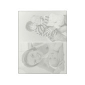 2 Fotos Auto Bild in B & W Leuchtton umwandeln Notizblock (Rotiert)