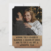 2 Fotos Frohe Weihnachten (Rückseite)