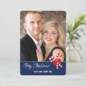 2 Fotos Frohe Weihnachten (Stehend Vorderseite)