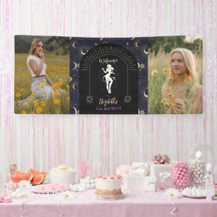 2 Fotos Mystic Zodiac Leo 21. Geburtstag Banner