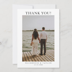 2 Fotos Personalisierte Hochzeit mit Botschaft Dankeskarte