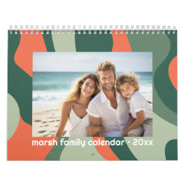 2 Fotos pro Monat Moderne Bio Abstrakte Kunst Kalender