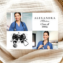 2 Fotos Schulabschluss in der Black Bow Nursing Sc