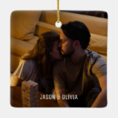 2 Fotos Typografie Keramikornament (Rückseite)