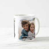 2 Fotos und Text - Horizontale Pinselstrich Kaffeetasse (VorderseiteRechts)