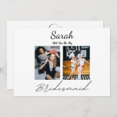 2 Fotos werden Sie mein Vorschlag für eine Braudes Einladung (Vorne/Hinten)